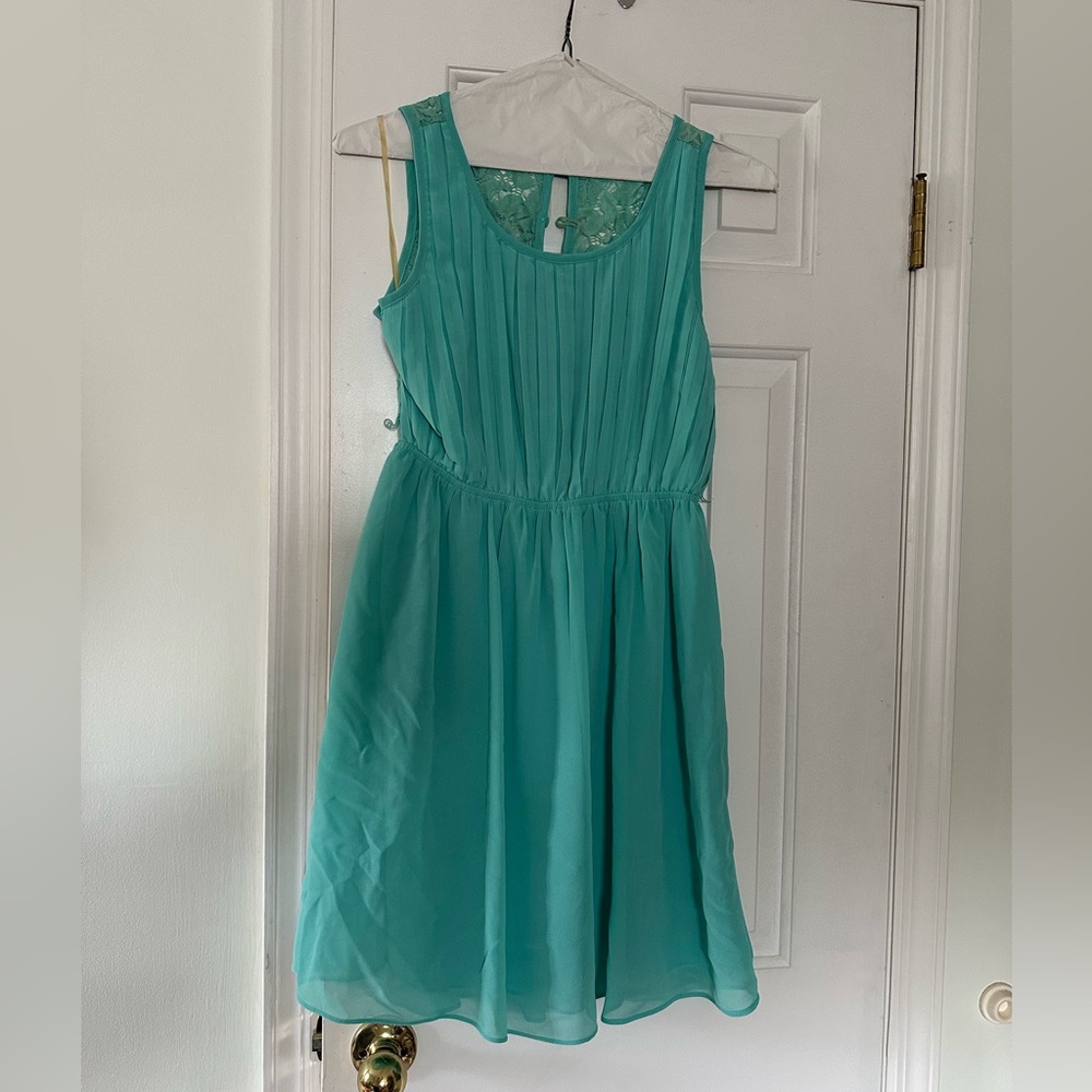 Teal Cocktail Dress